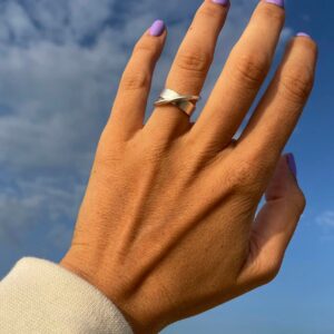 Bague Andromeda argent – NO MORE