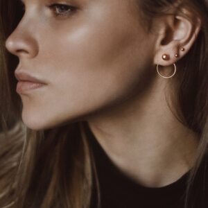 Boucles d'oreilles Chord or – NO MORE