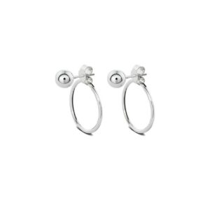 Boucles d'oreilles Chord argent – NO MORE