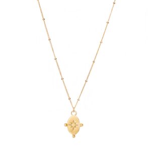 Collier étoile du matin or – New Vintage by Kriss