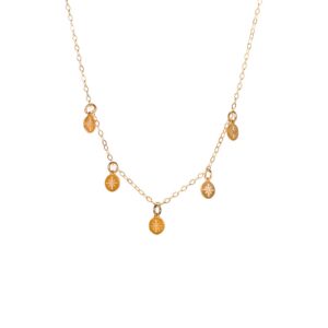 Collier Stargazer ras-de-cou or – New Vintage by Kriss