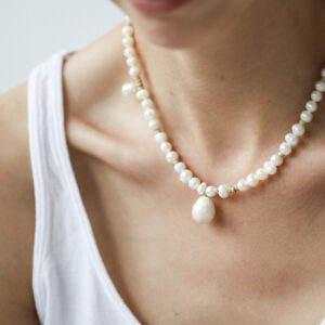 Collier perles baroques sur mesure – New Vintage by Kriss