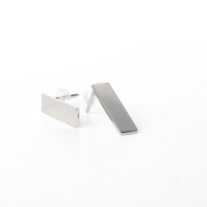 Boucles d'oreilles Corner argent – Lentsius
