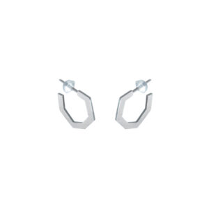 Boucles d'oreilles Flecte en acier inoxydable