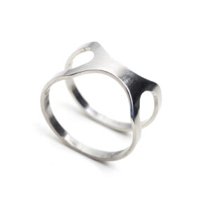 Bague Versus en acier inoxydable