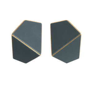 Boucles d'oreilles Folded larges – Lisa Kroeber Jewellery