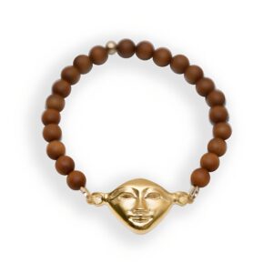 Bracelet Hathor Harmony bois de santal – New Vintage by Kriss