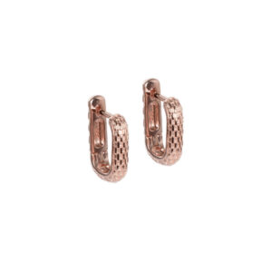 Boucles d'oreilles abeille créoles or rose et argent – MyaMoon