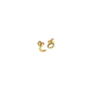 Boucles d'oreilles lune et soleil puces – New Vintage by Kriss