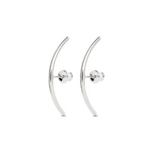 Boucles d'oreilles Radius argent – NO MORE