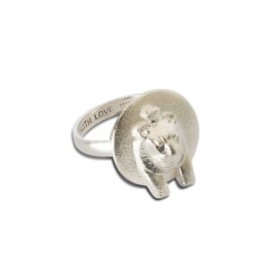 Collier Sekhmet Feu argent – New Vintage by Kriss