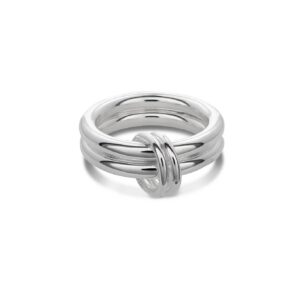 Bague Double argent – NO MORE