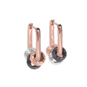 Boucles d'oreilles Metropolitan créoles Rolling Charm – MyaMoon