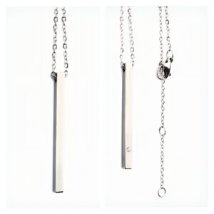 Collier médaillon sans message – Olla