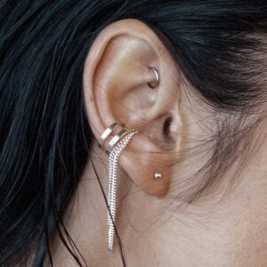 Ear cuff Revolve argent – NO MORE