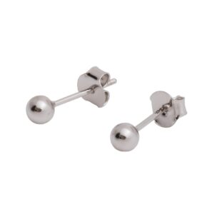 Boucles d'oreilles sphère or rose et argent – MyaMoon