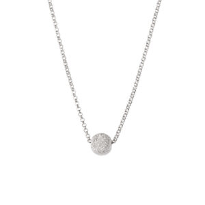 Collier Stardust ras-de-cou or rose et argent – MyaMoon