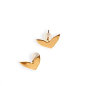 Boucles d'oreilles Vola dorée – Lentsius